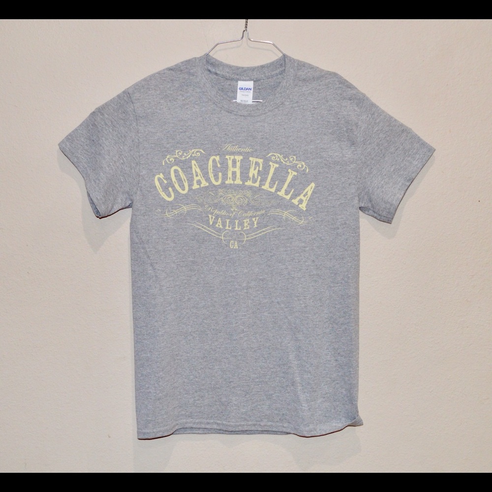 Coachella T-shirt Gray NWT